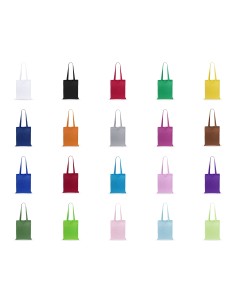 Bolsa de Algodón Reutilizable 36 x 40 cm Asa Larga (140...