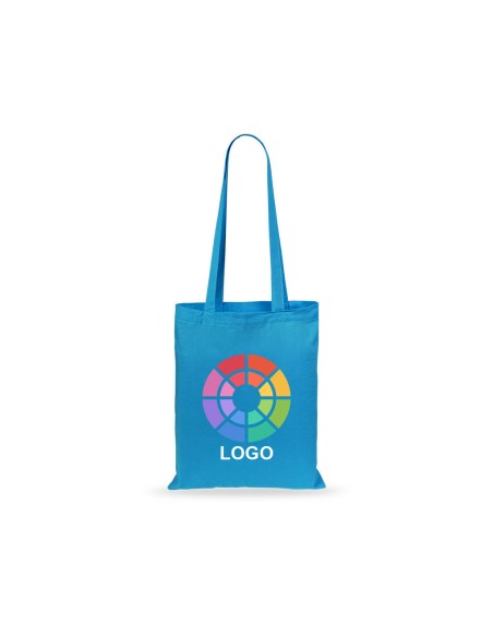 Bolsa de Algodón Reutilizable 36 x 40 cm Asa Larga (140 gramos).