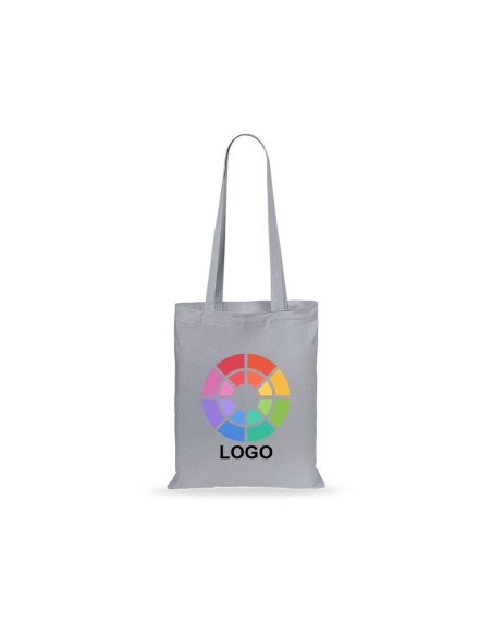 Bolsa de Algodón Reutilizable 36 x 40 cm Asa Larga (140 gramos).