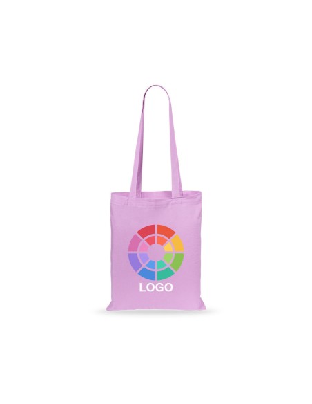 Bolsa de Algodón Reutilizable 36 x 40 cm Asa Larga (140 gramos).