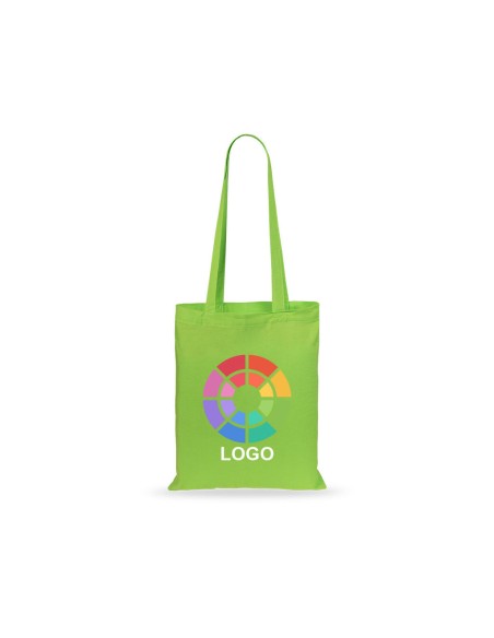 Bolsa de Algodón Reutilizable 36 x 40 cm Asa Larga (140 gramos).