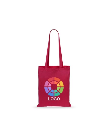 Bolsa de Algodón Reutilizable 36 x 40 cm Asa Larga (140 gramos).