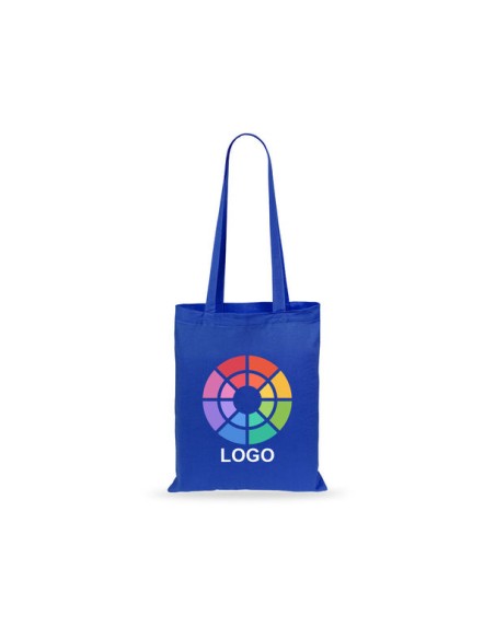 Bolsa de Algodón Reutilizable 36 x 40 cm Asa Larga (140 gramos).