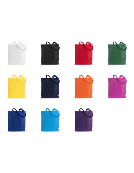 Bolsa de Tela non-woven termosellada de 36 x 40 cm Asa Larga