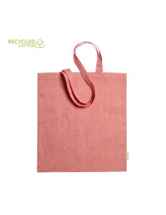 Bolsa de Algodón Reciclado de 38 x 42 cm Asa Larga (120... 2