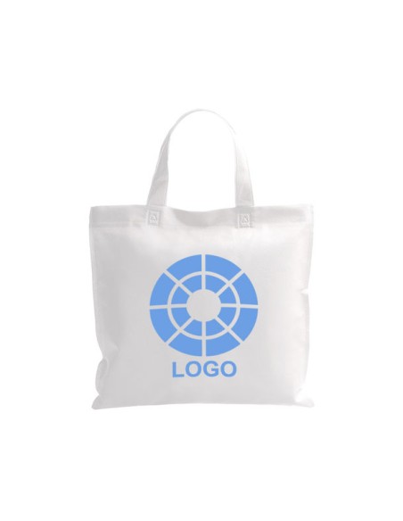 Bolsa de Tela non-woven termosellada de 38 x 35 cm Asa Corta