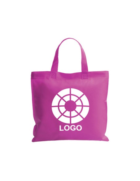 Bolsa de Tela non-woven termosellada de 38 x 35 cm Asa Corta