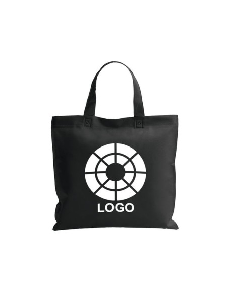 Bolsa de Tela non-woven termosellada de 38 x 35 cm Asa Corta