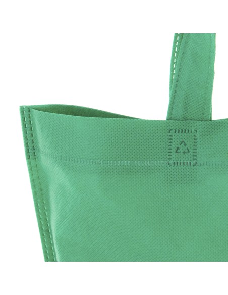 Bolsa de Tela non-woven termosellada de 38 x 35 cm Asa Corta
