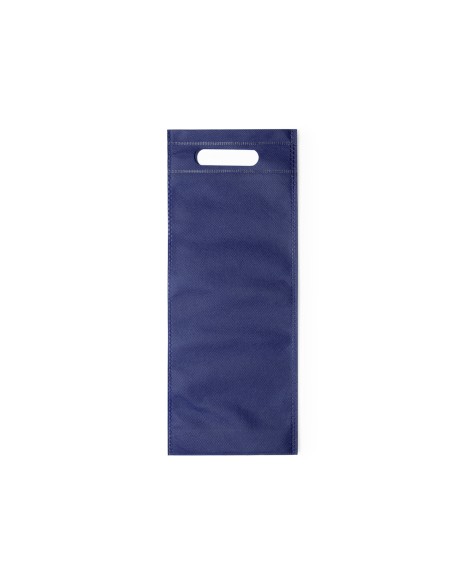 Bolsa de Tela non-woven termosellada de 16 x 44 + 6,5 cm y Asa Troquelada