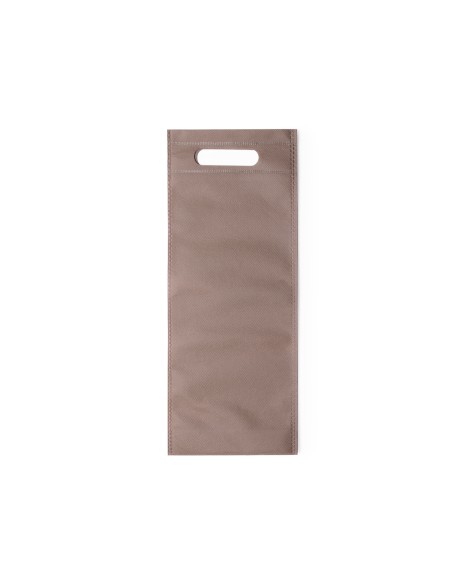 Bolsa de Tela non-woven termosellada de 16 x 44 + 6,5 cm y Asa Troquelada