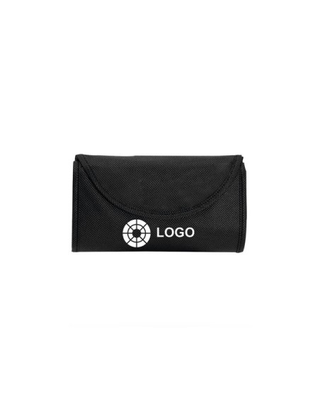 Bolsa de Tela non-woven Plegable de 38 x 42 cm Asa Corta