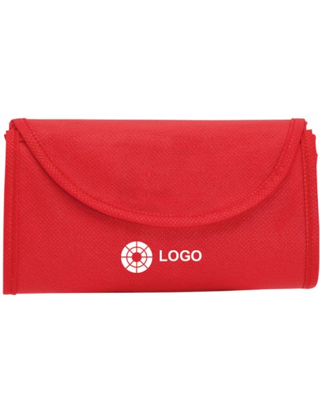 Bolsa de Tela non-woven Plegable de 38 x 42 cm Asa Corta