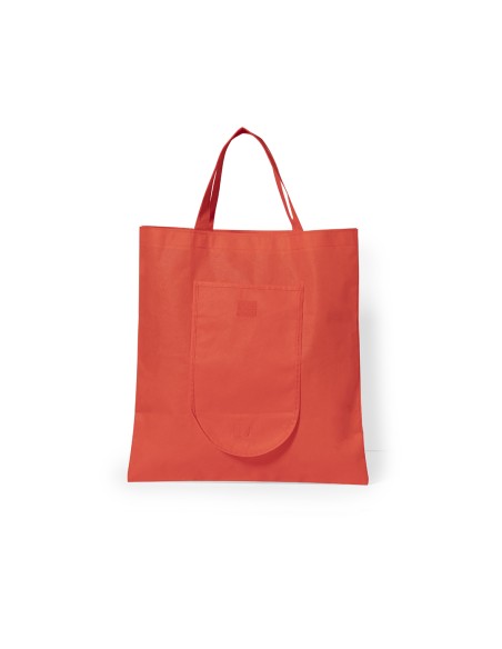Bolsa de Tela non-woven Plegable de 38 x 42 cm Asa Corta