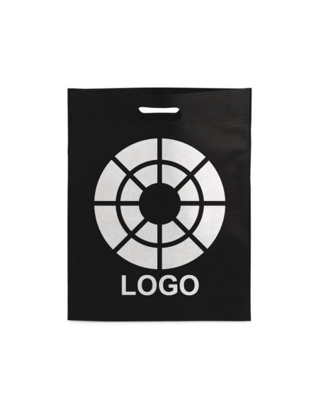 Bolsa de Tela non-woven termosellada de 23 x 35 cm Asa Troquelada