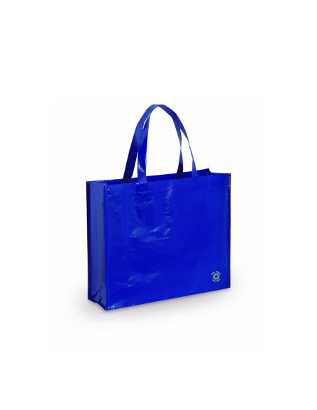 Bolsa de Tela non-woven LAMINADO, con fuelle de 40 x 35 + 11,5 cm Asa Mediana