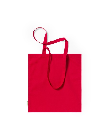 Bolsa de Algodón Orgánico 38 x 42 cm Asa Larga (140 gramos).