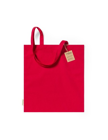 Bolsa de Algodón Orgánico 38 x 42 cm Asa Larga...