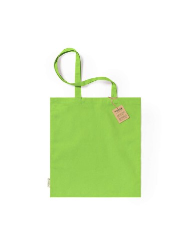 Bolsa de Algodón Orgánico 38 x 42 cm Asa Larga...