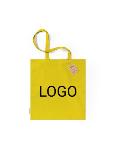 Bolsa de Algodón Orgánico 38 x 42 cm Asa Larga...
