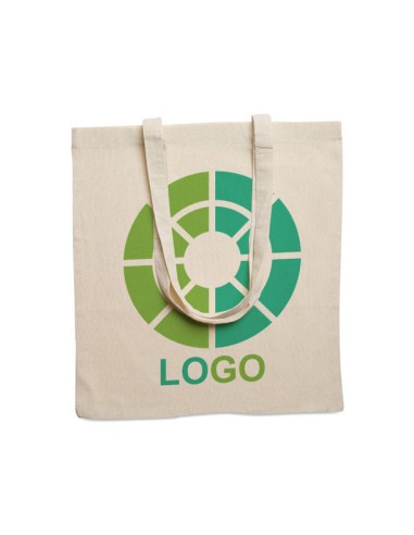 Bolsa de Algodón Orgánico 38 x 42 cm Asa Larga...