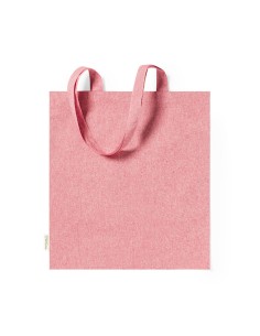 Bolsa de Algodón Reciclado de 38 x 42 cm Asa Larga (140... 2