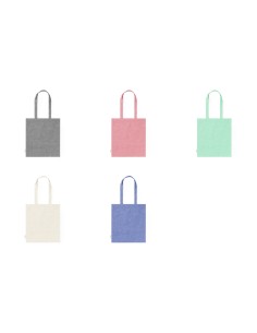 Bolsa de Algodón Reciclado de 38 x 42 cm Asa Larga (140...