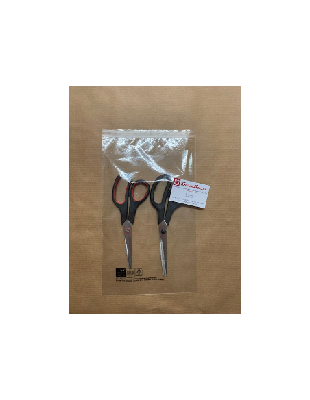 Bolsas de Polipropileno con Solapa Adhesiva 100% Material Reciclado 30 x 40 cm + 5 de Solapa