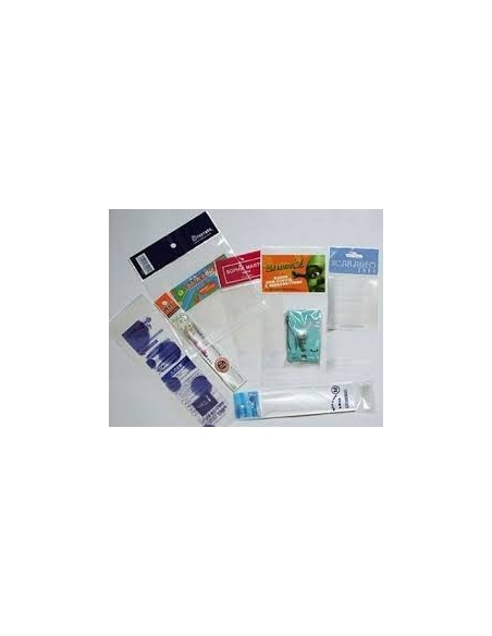 Bolsa Polipropileno con Solapa Adhesiva Impresa de 18 x 25 cm