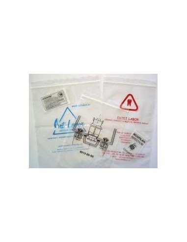 Bolsa de plástico con autocierre 18 x 25 cm Impresa