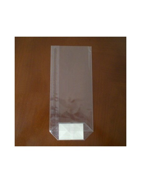 Bolsa de Polipropileno de 9 x 16 cm con Cartón en la Base