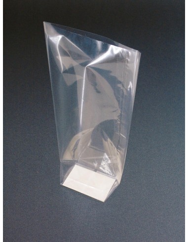 Bolsa de Polipropileno de 10 x 18 cm con Cartón en la Base