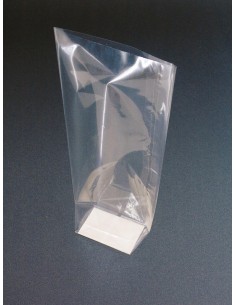 Bolsa de tipo celofan, polipropileno transparente cristal, apto para  alimentación