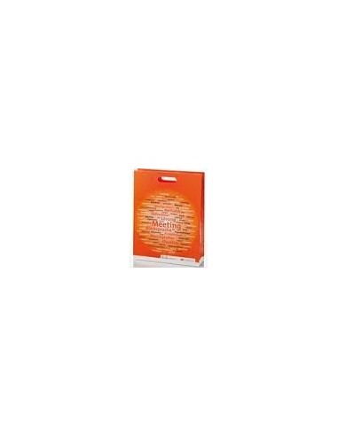 Bolsa de Papel Asa Troquel Naranja 41 +10 x 42 Personalizada