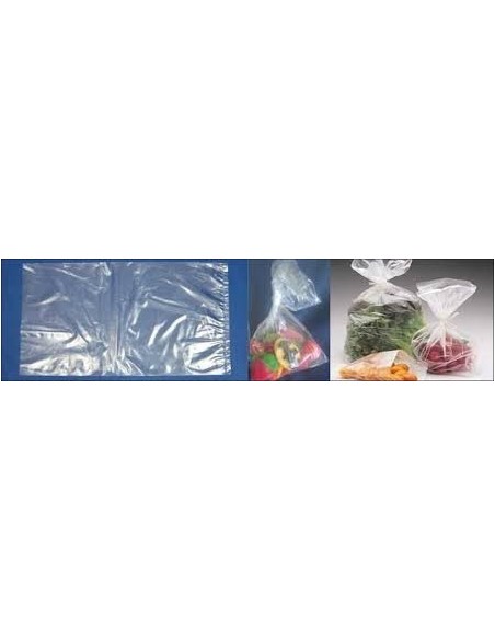 Bolsa de Plastico Transparente 60 x 80 cm