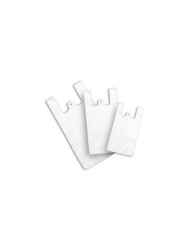 Bolsa Tipo Camiseta Standard Blanca 50 x 60