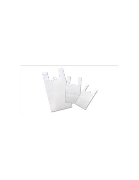 Bolsa Tipo Camiseta Standard Blanca 50 x 60