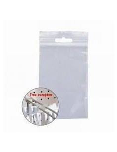 Bolsa  Zip con Taladro Europeo de 12 x 18 cm