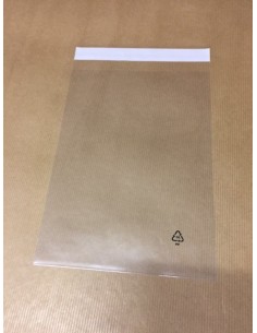 Bolsa de polipropileno con Solapa Adhesiva 17 X 24 cm