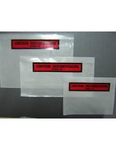 Bolsa Contiene Documentación-Packing List de 16,5 x 12,2 Cms 2