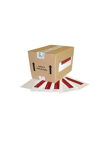 Bolsa Contiene Documentación-Packing List de 16,5 x 12,2 Cms