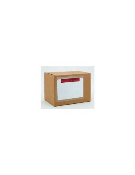 Bolsa Contiene Documentación-Packing List de 16,5 x 12,2 Cms