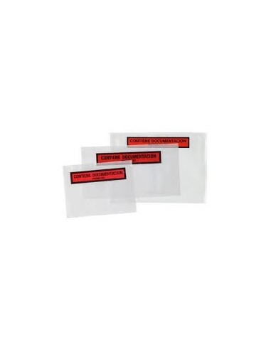 Bolsa Contiene Documentación-Packing List de 16,5 x 12,2 Cms