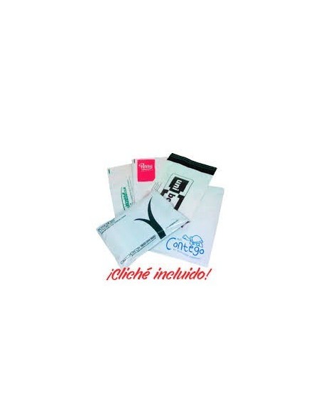 Bolsa para Envíos de 40 x 50 + 5 Solapa, Personalizada