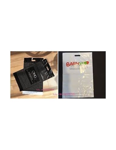 Bolsa para Envíos  con Asa de 25 x 22 + 8 + 5 Solapa, Personalizada