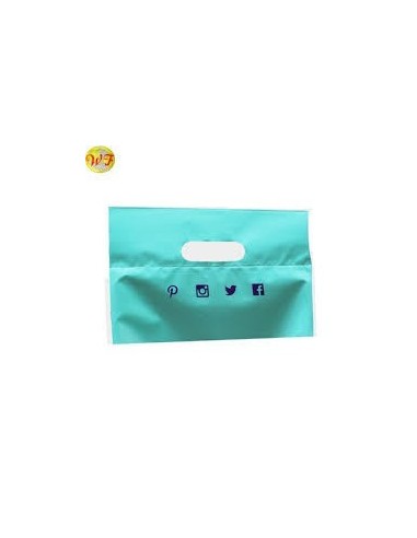 Bolsa para Envíos  con Asa de 25 x 22 + 8 + 5 Solapa, Personalizada