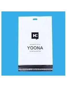 Bolsa para Envíos  con Asa de 30 x 37 + 8 + 5 Solapa, Personalizada 2