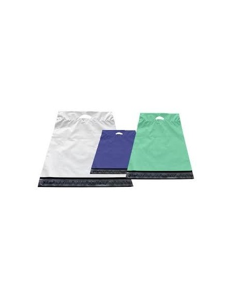 Bolsa para Envíos  con Asa de 50 x 52 + 8 + 5 Solapa, Serigrafiada