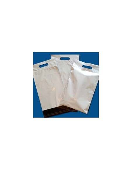 Bolsa para Envíos  con Asa de 60 x 52 + 8 + 5 Solapa, Serigrafiada