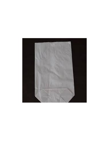 Bolsa SEMIBLANCA  Sin Asas de  110 gr 12 x 22,5 Cms